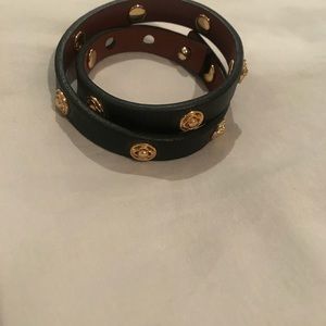 Leather wrap bracelet
